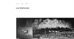 Desktop Screenshot of leewallender.com