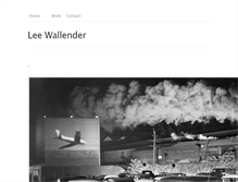Tablet Screenshot of leewallender.com